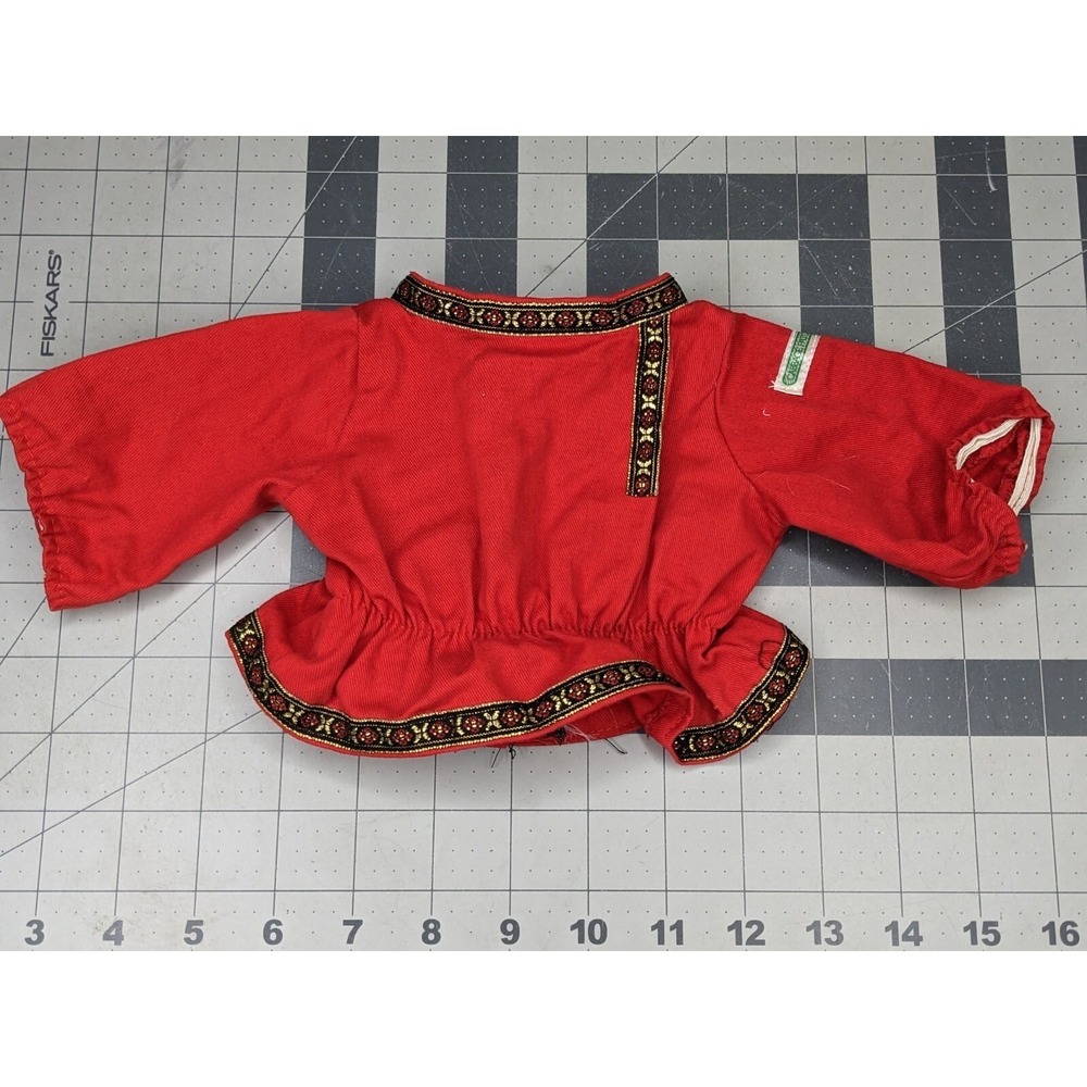 Coleco Cabbage Patch Kids‎ Red Shirt Long Sleeve